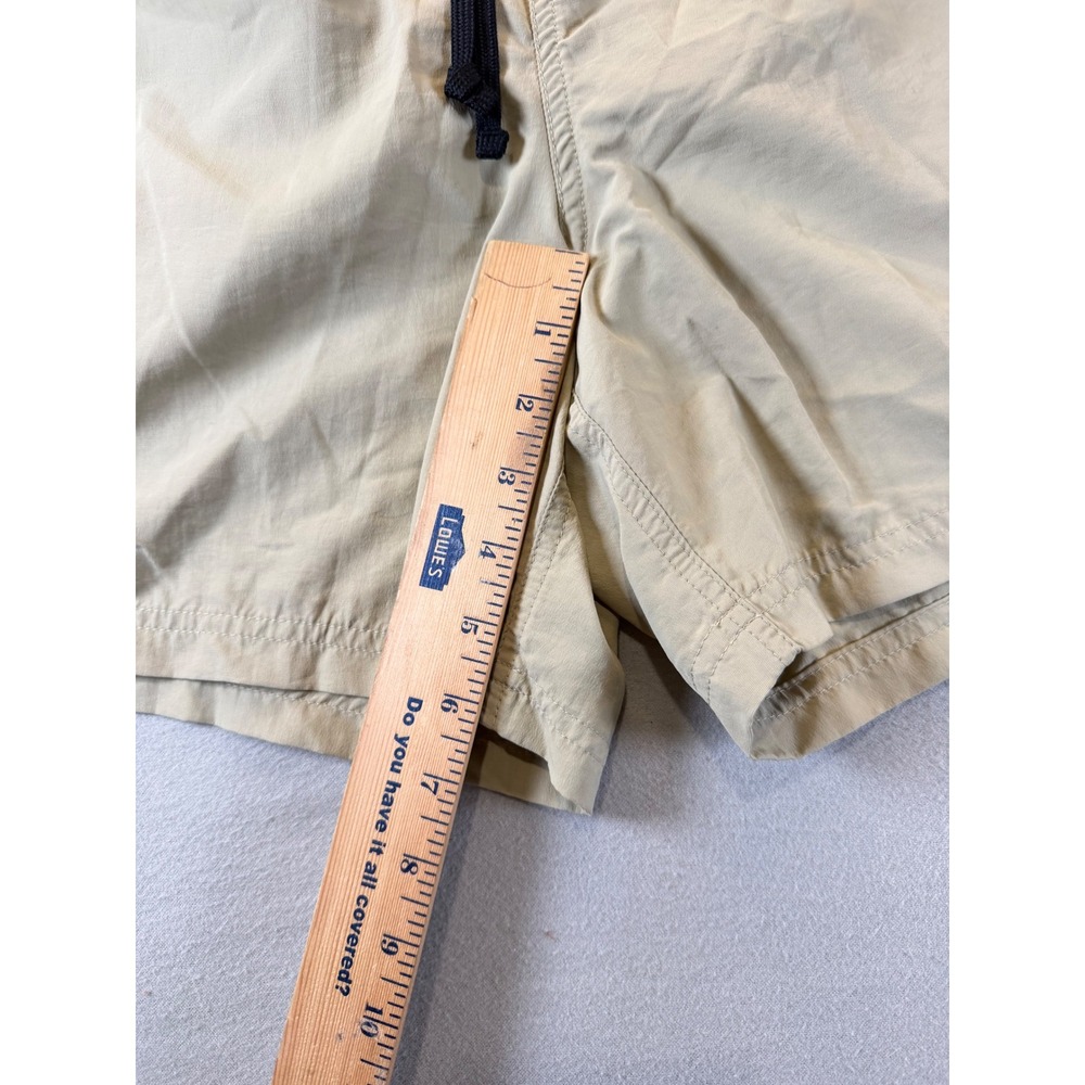 LL Bean Supplex Nylon Shorts Tan Khaki Mesh Lined Hiking Water Mens XL 0XR40 - Picture 3 of 14
